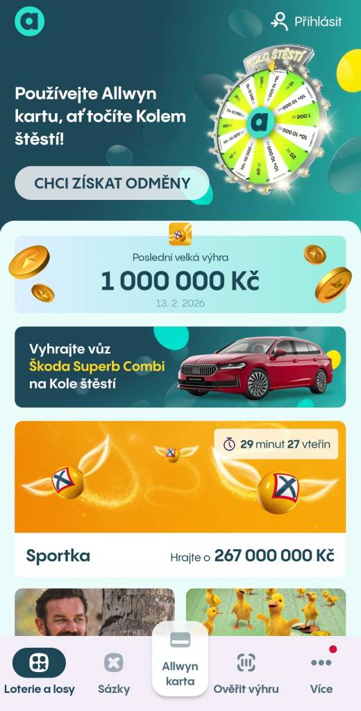 Kontrola tiketu Mini Renta – jak ověřím, zda jsem vyhrál rentu 1000 Kč? 3 Screenshot 20260215 183033 Allwyn Klub