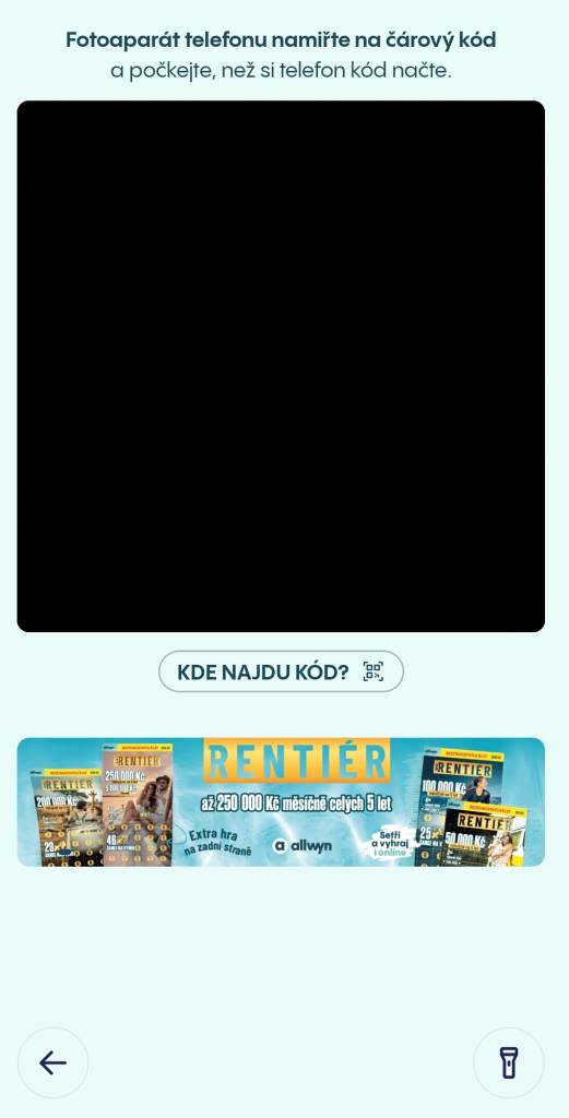 Kontrola tiketu Mini Renta – jak ověřím, zda jsem vyhrál rentu 1000 Kč? 4 Screenshot 20260215 183040 Allwyn Klub