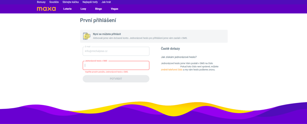 Jak se registrovat do Maxa Kombi plus? 3 Maxa kombi plus email telefon