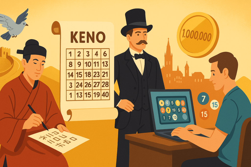 Historie loterie Keno Sazka