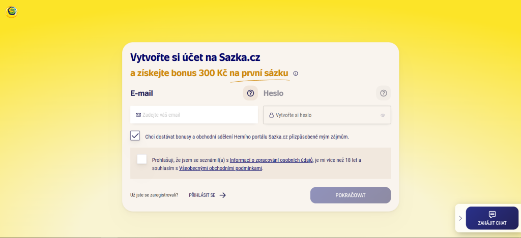 registrace šťastné datum email