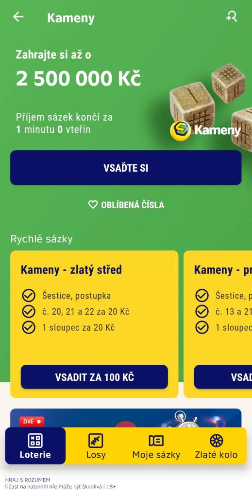 Screenshot 20250606 134535 Sazka Online