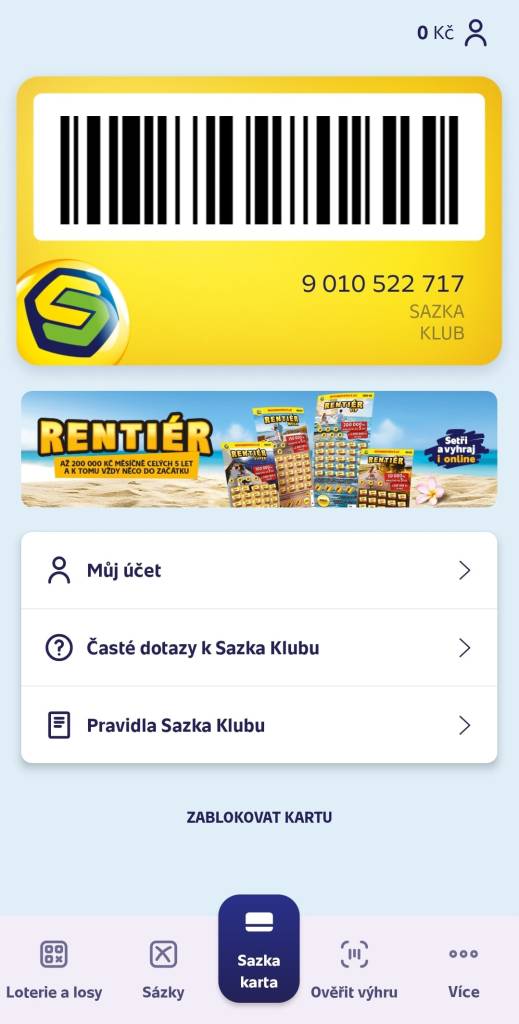 Sazka karta hráčům vyhraje zájezd v hodnotě 100 000 Kč 3 Screenshot 20250619 103331 Sazka Klub min