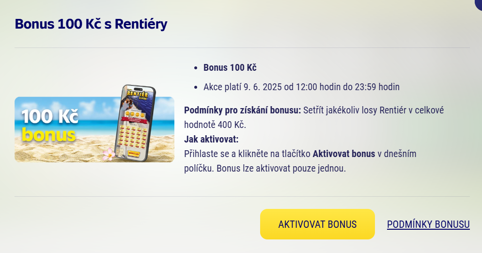 Kalendář Šťastný červen bonus