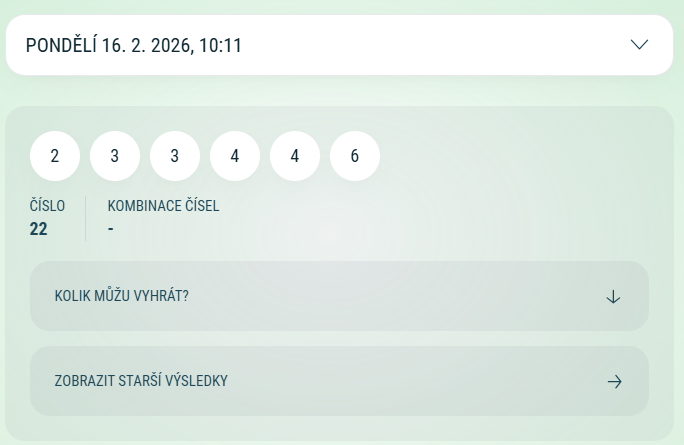 kameny vysledky