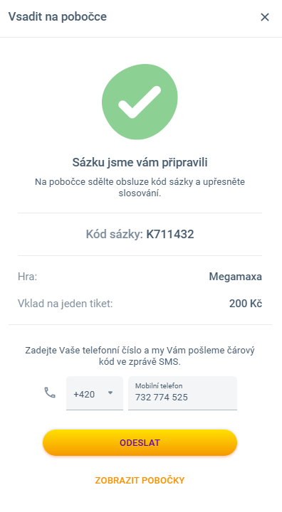 pravidla loterie megamaxa priprava tiketu