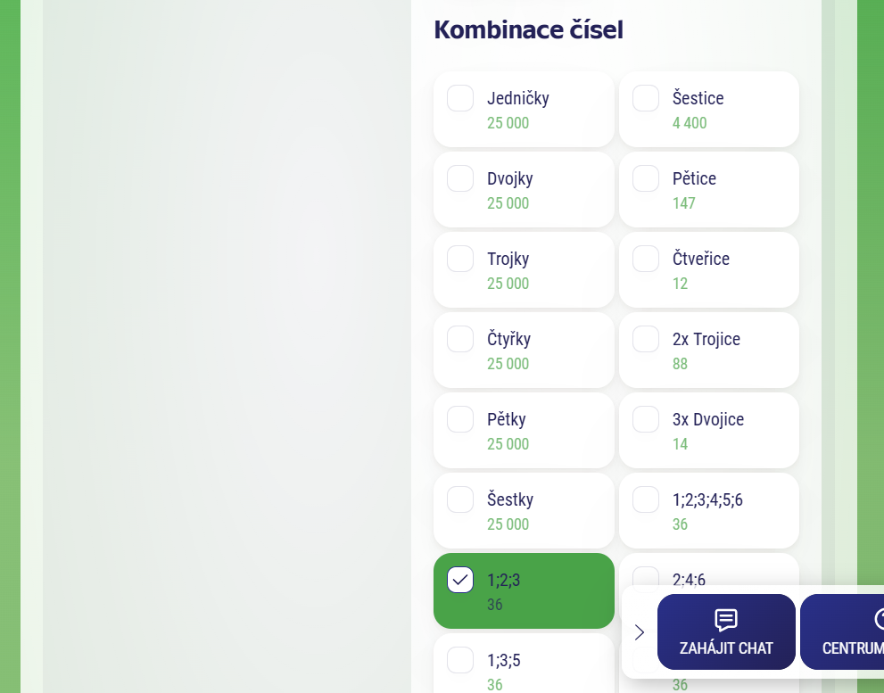 tiket loterie kameny 3