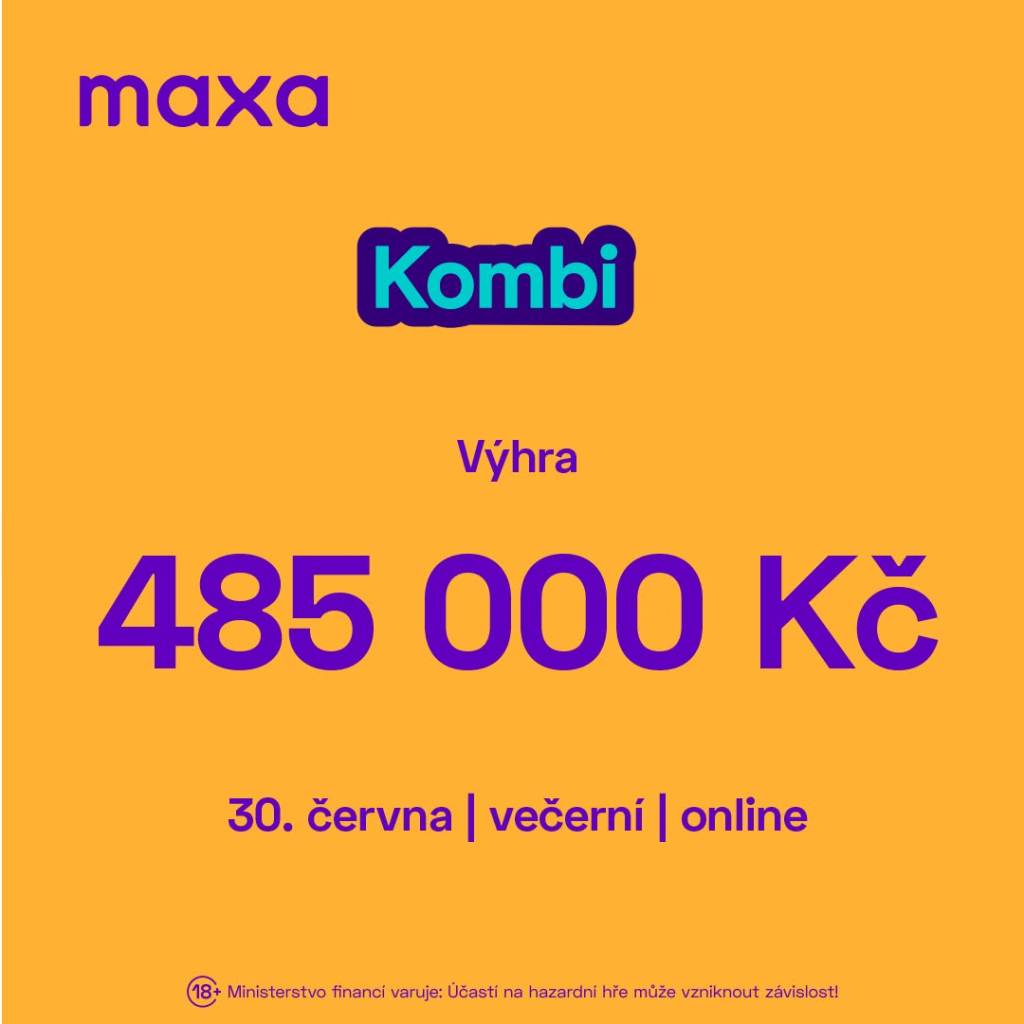 Výhra v KOMBI od MAXY
