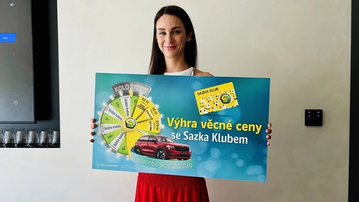 Sazka Kolo Štěstí paní Pavlína