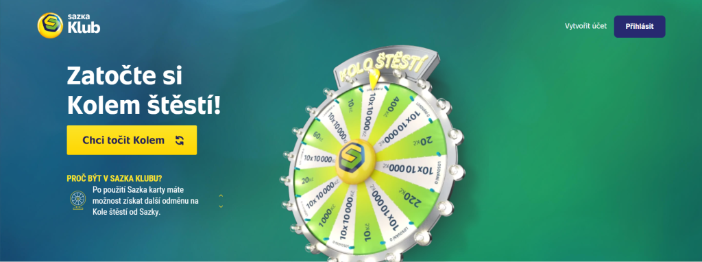 výhody sazka karty kolo štěstí