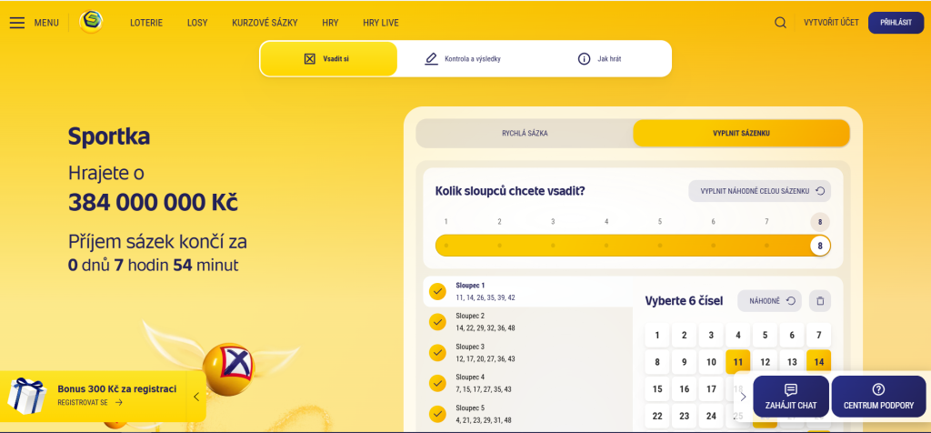 milionové prémie sazky 2