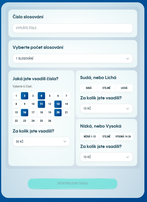 rychla 6 tiket kontrola