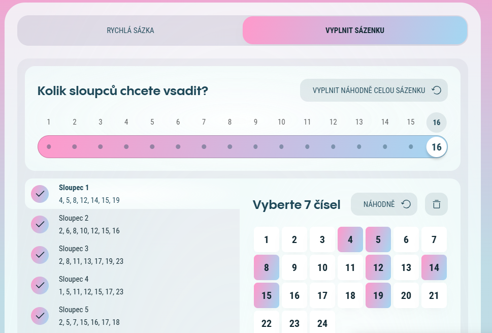 dokonalá postupka tiket