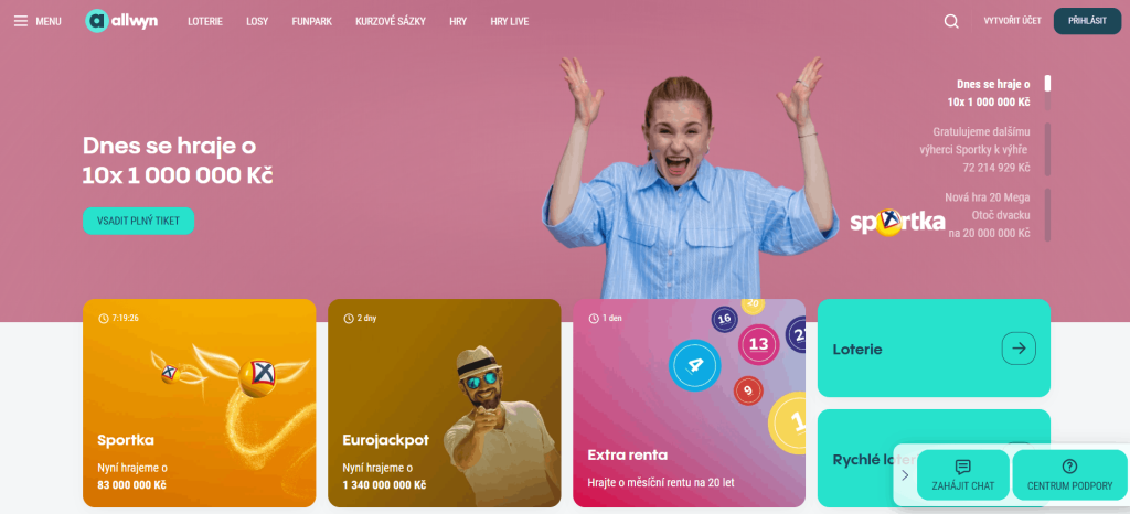 Padl první letošní Superjackpot ve Sportce. Kolik peněz si odnesl výherce? 3 superjackpot ve sportce titulní strana