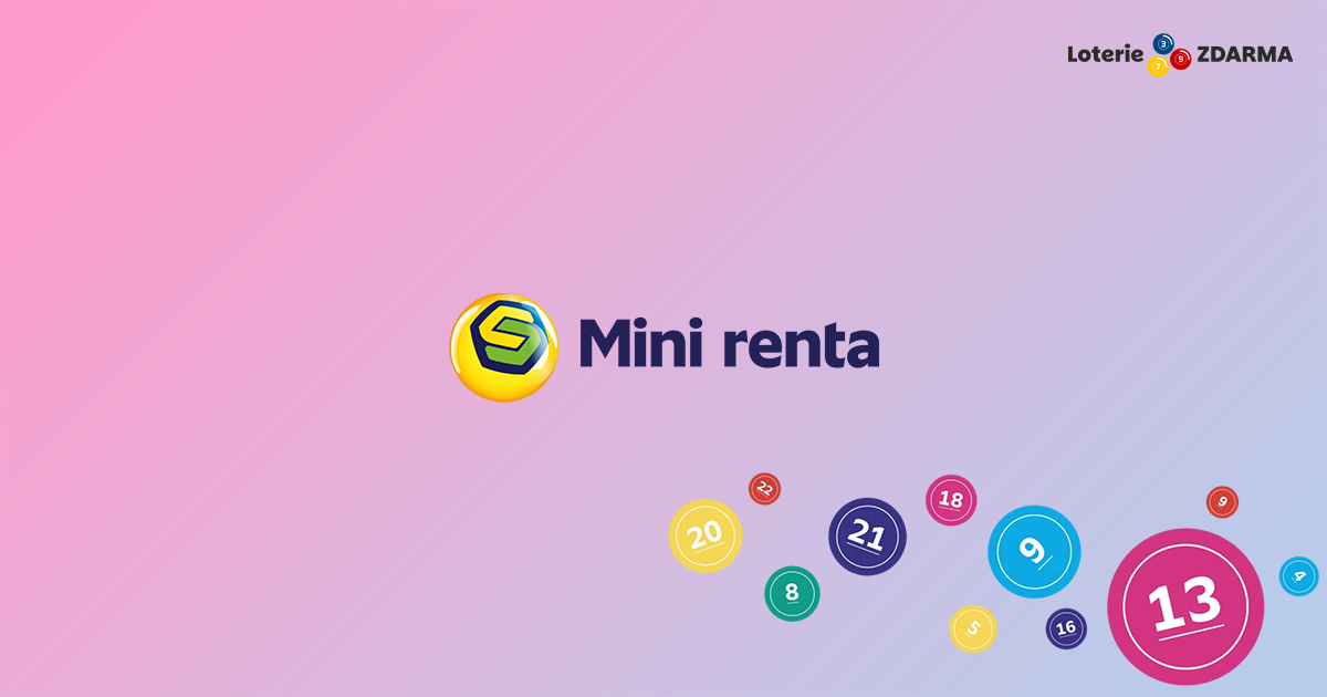 Mini renta | Loterie Zdarma